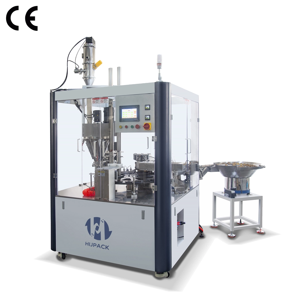 cf140 disk type double head filling and sealing buckle cover integrated machine