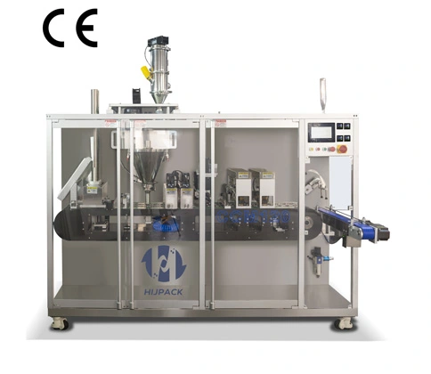 CF120 Multifunctional Coffee Capsule 2 Lanes Caning, Sealing and Capping Machine